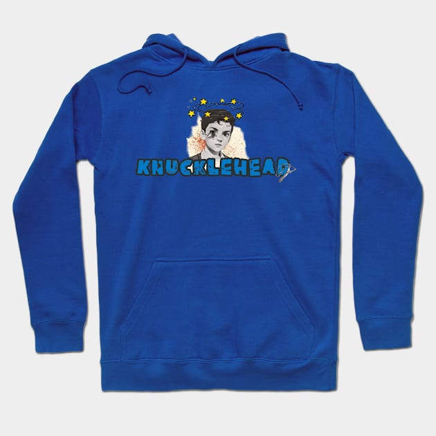 Knucklehead (blood edition) Hoodie by The Illegal Goat Company